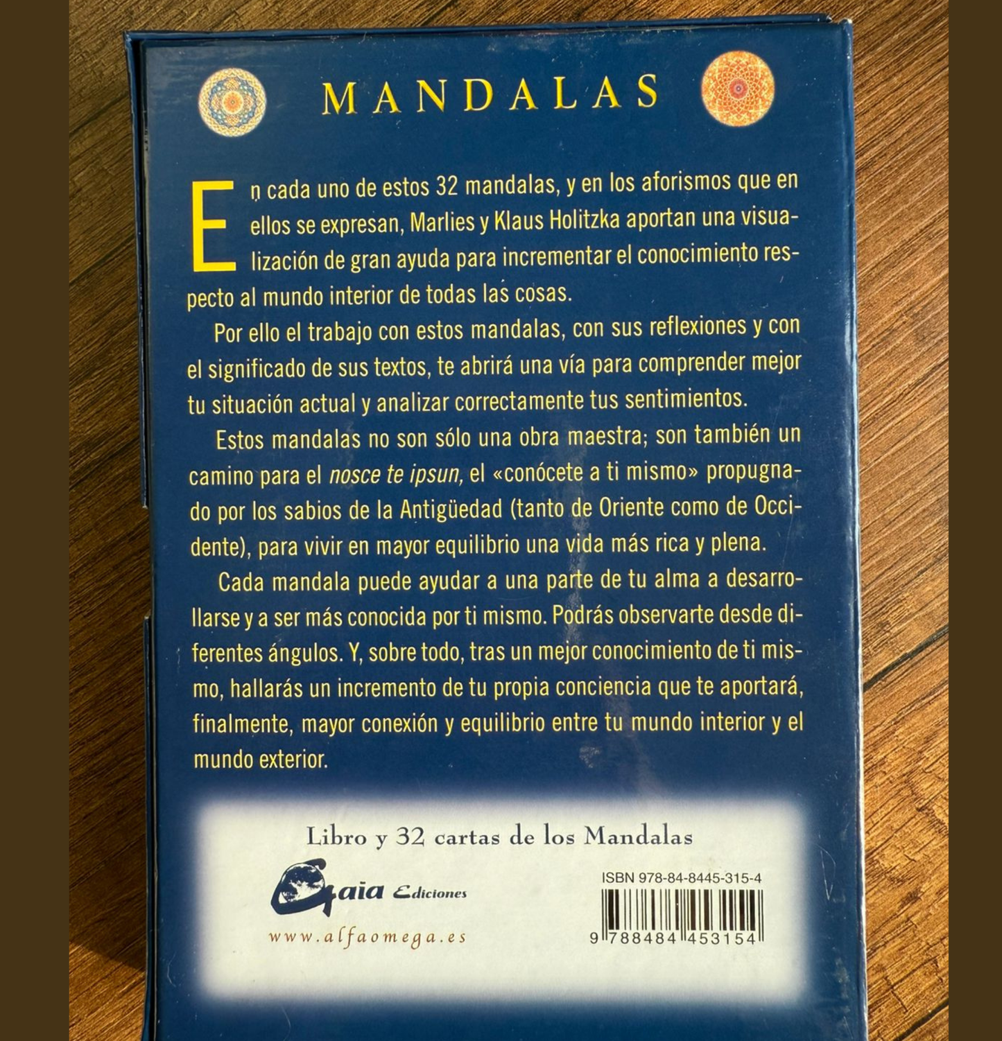 Mandalas Fuerza para el alma y el espíritu. Libro y 32 mandalas.